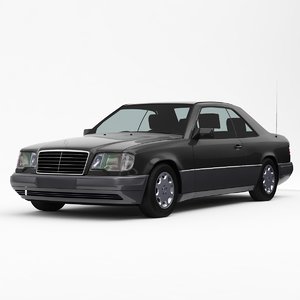 mercedes-benz e-class w124 coupe 3d 3ds