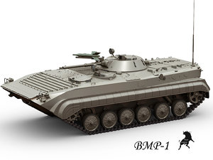 3ds max bmp-1 infantry