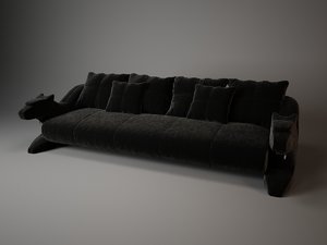 3ds max bismarck sofa visionnaire