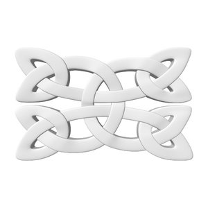 3d celtic knot model