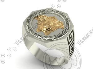 3ds max versace ring