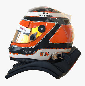 3ds max racing helmet nico hülkenberg