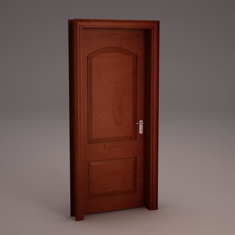 3ds max door