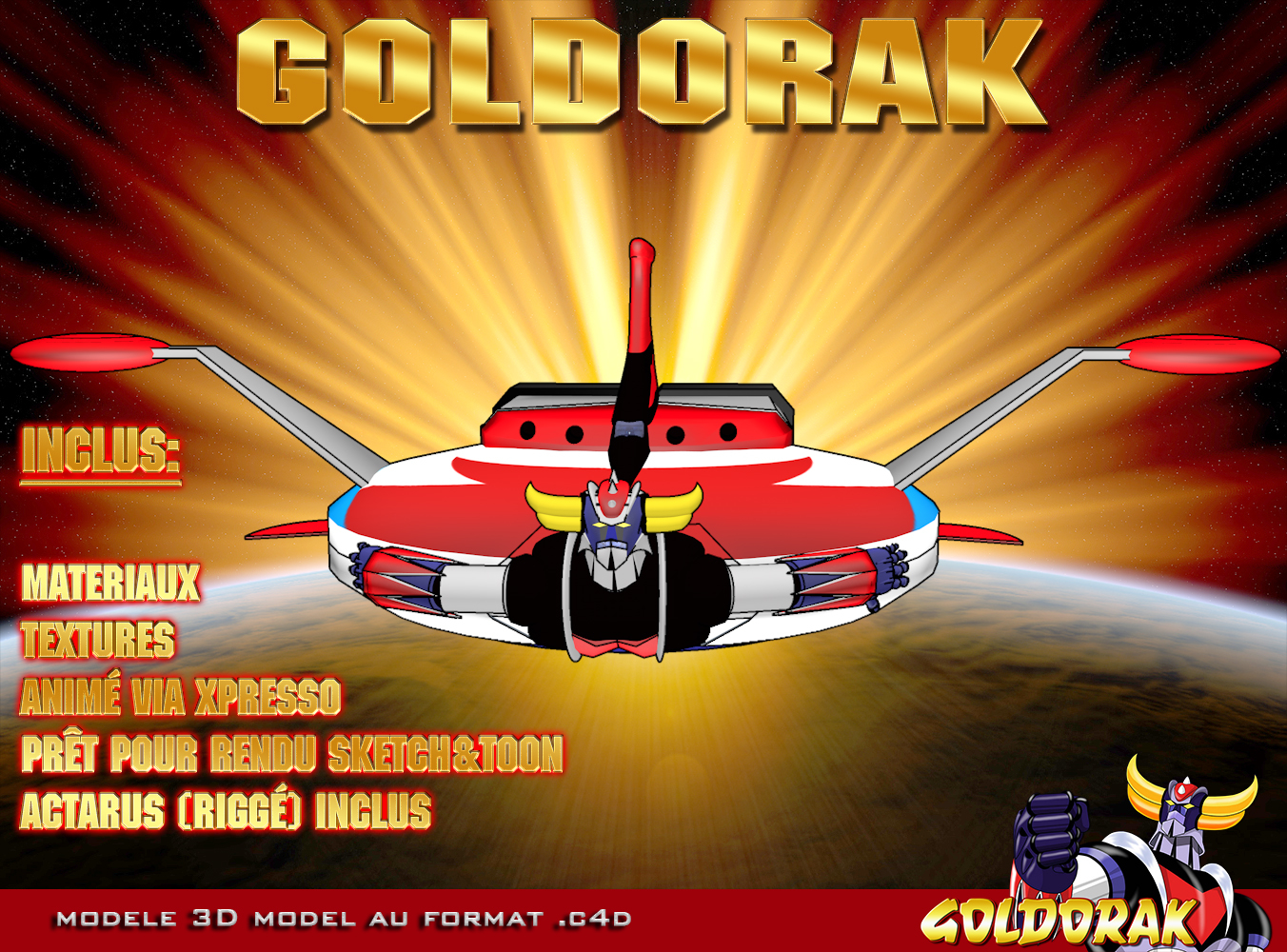 GOLDORAK / Jumbo Machineder Grendizer