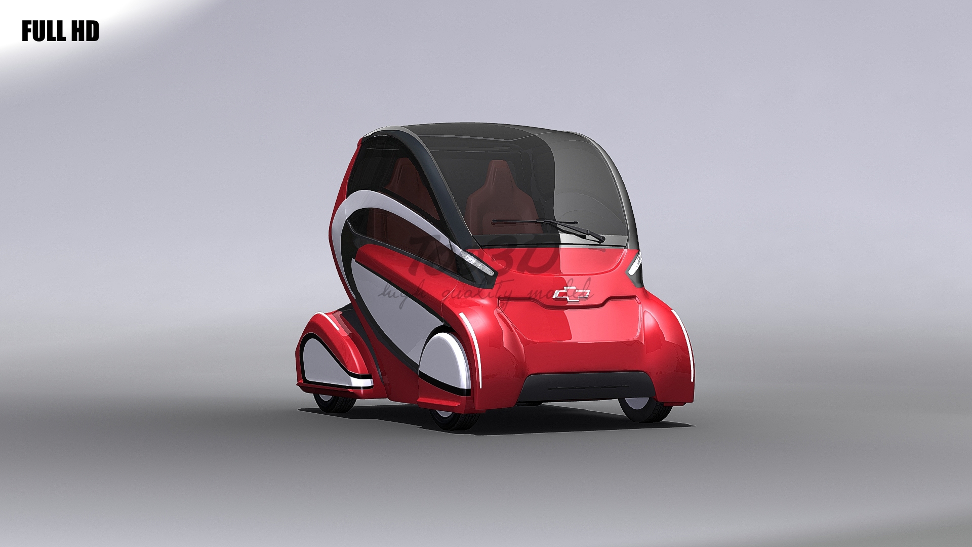 3d Electric Vehicle