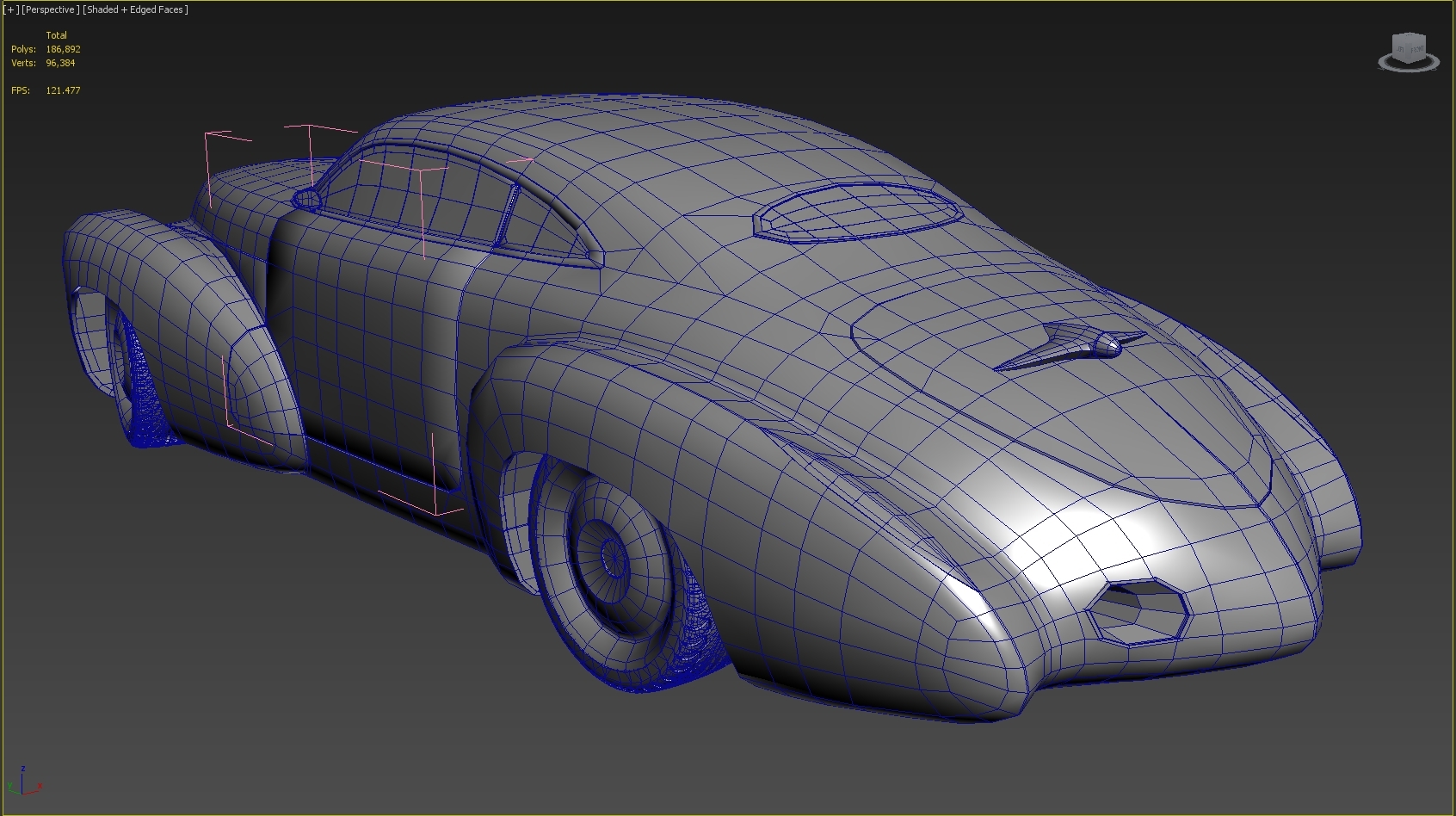 holden efijy car 3d max