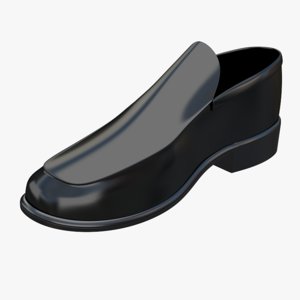 realistic michael jackson shoes 3d model