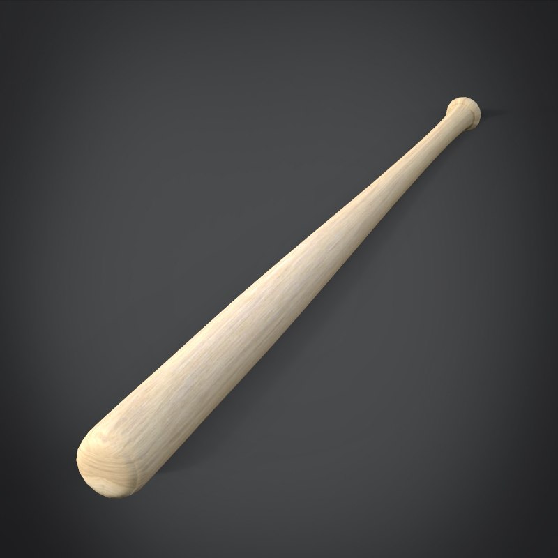 realistic baseball bat max