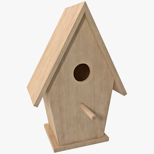 3d model bird house design
