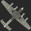 3d british heavy bomber avro lancaster model