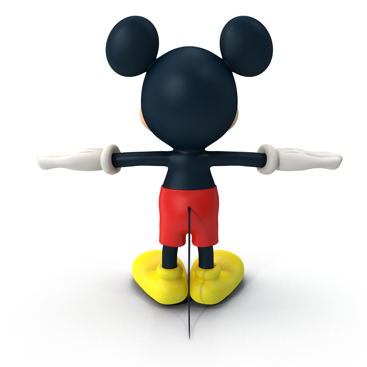 mickey mouse 3d model