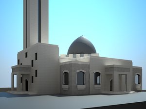 3ds max mosque