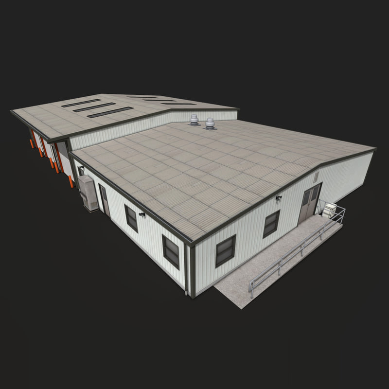 3d model suburban department