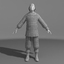 rigged character 3d model