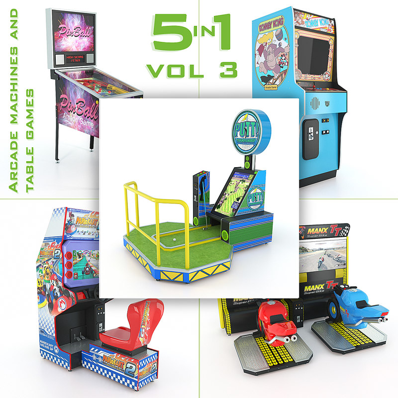 max arcade machines table games