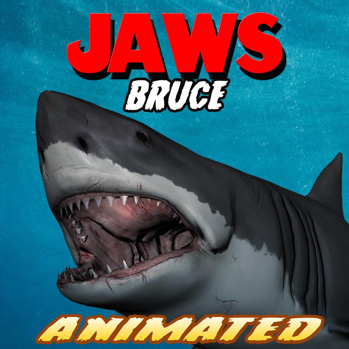 3d jaws bruce