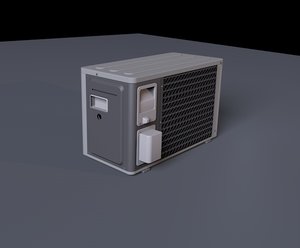 air conditioner 3d model