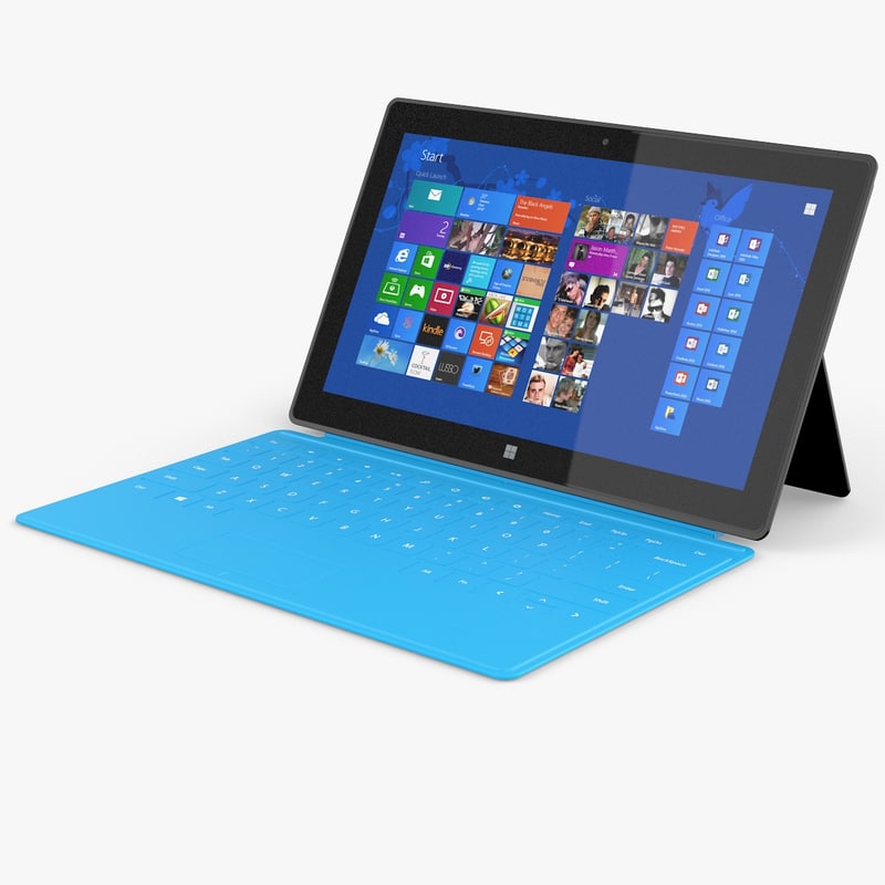 Microsoft 3d tablets