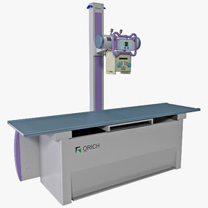 diagnostic x-ray machine orich 3d model
