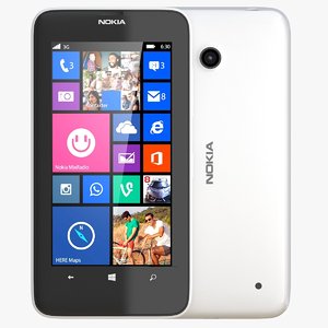 3ds nokia lumia 630 white