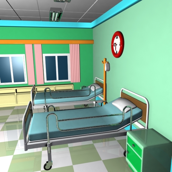 max cartoon emergency room
