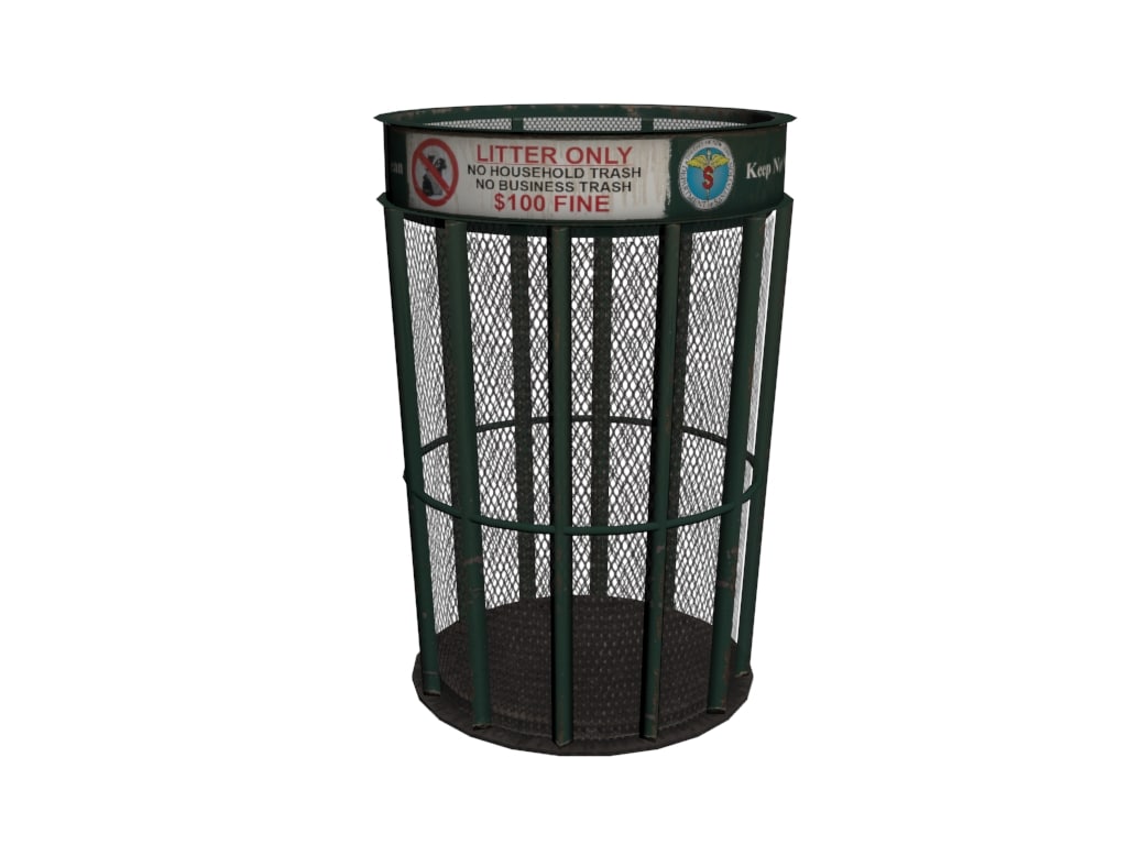 3dsmax trash bin