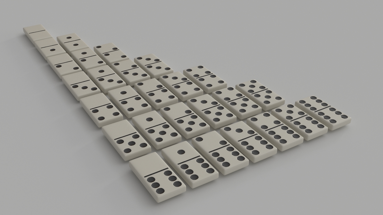dominos 3d max