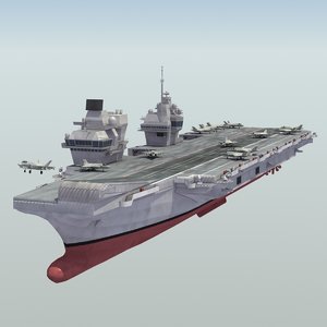 3ds royal navy aircraft carrier