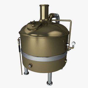 brewery tank 3d max