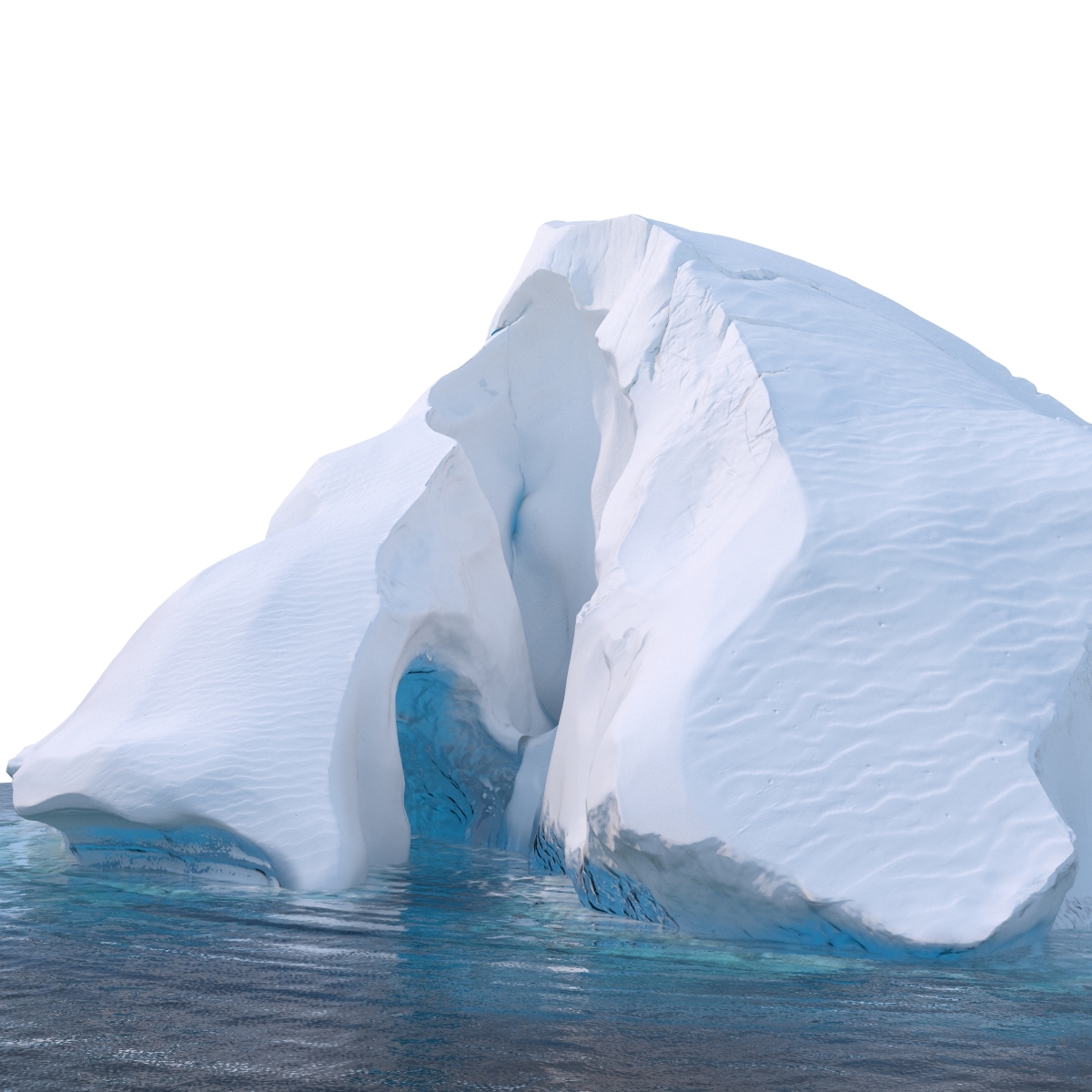 3d iceberg berg ice