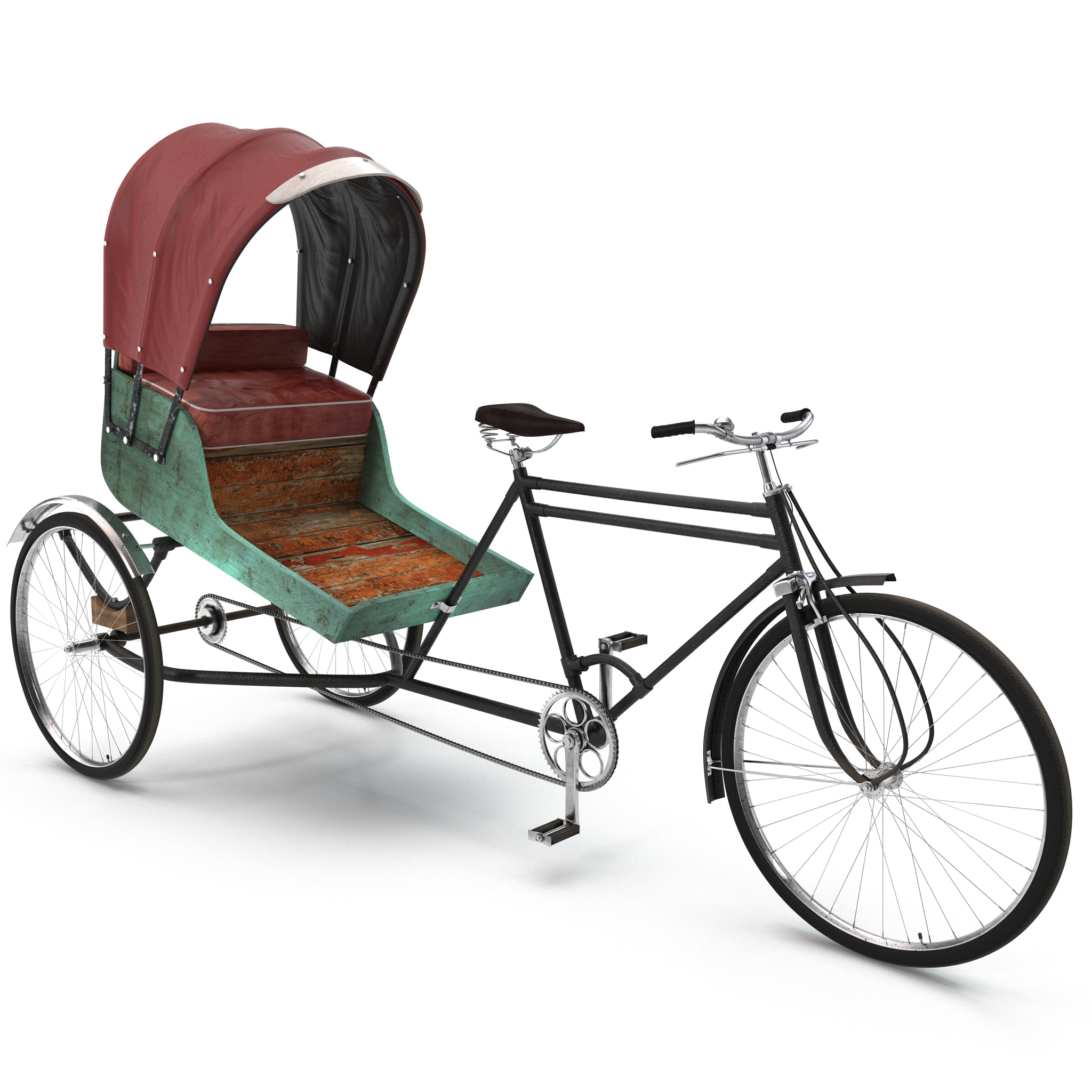 3ds bike rickshaw 2