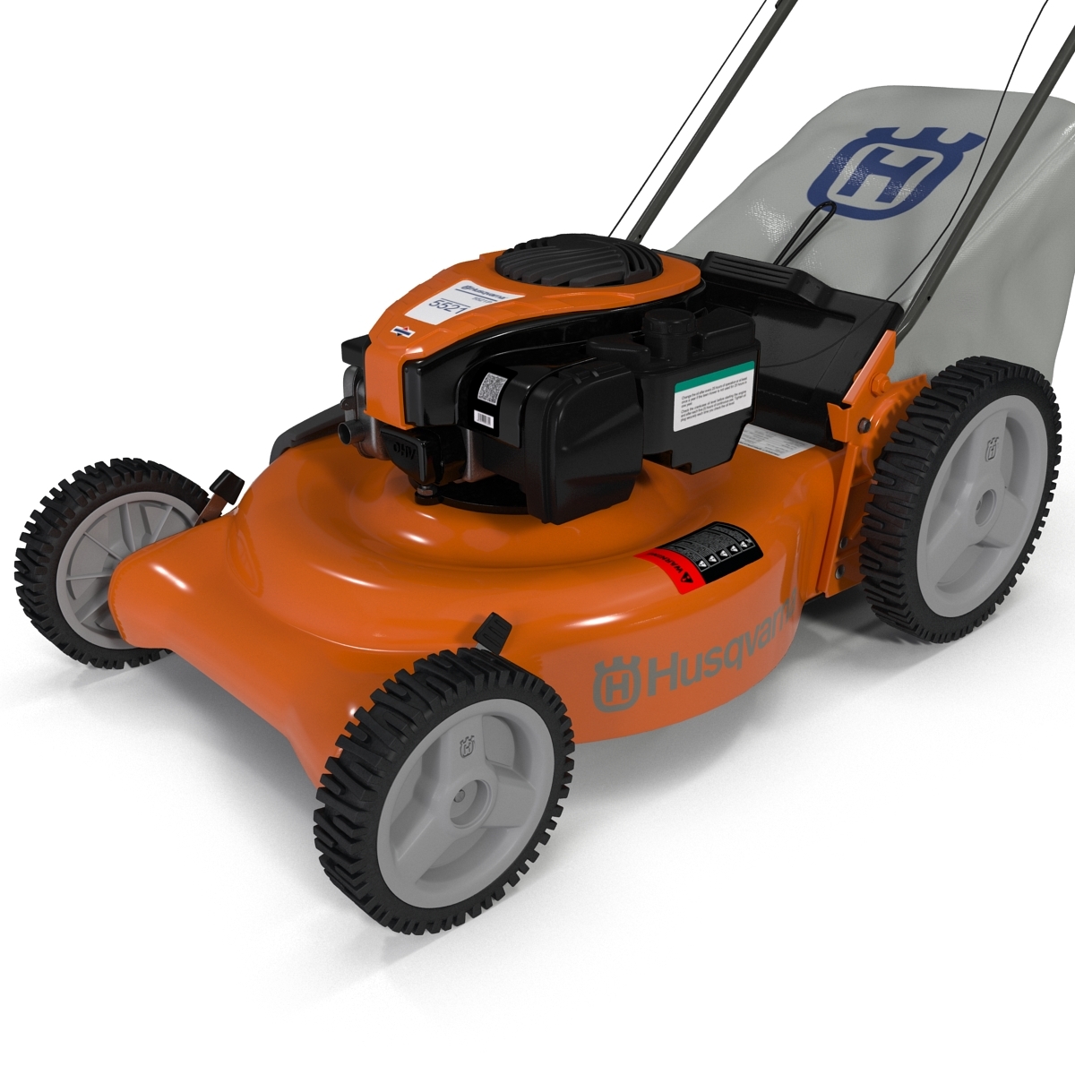 lawn mower husqvarna 5521p 3d model