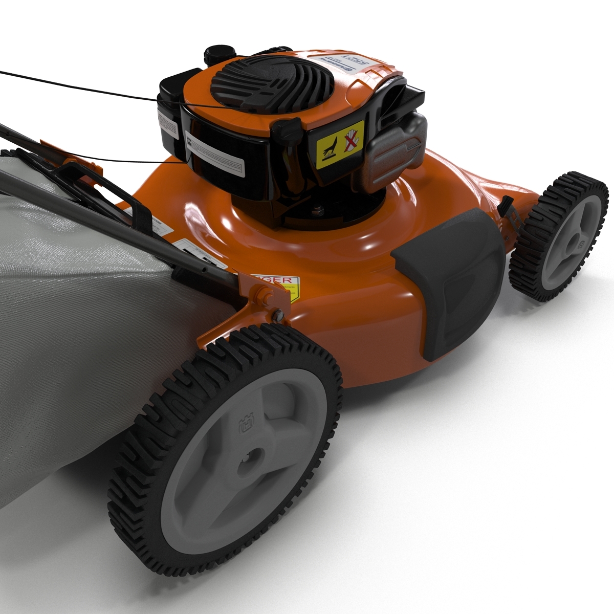 lawn mower husqvarna 5521p 3d model