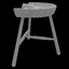 realistic shoemaker chair 3d max