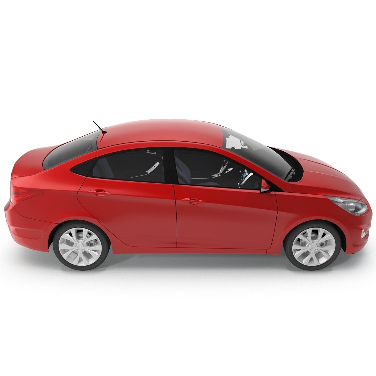 Hyundai accent 3d model