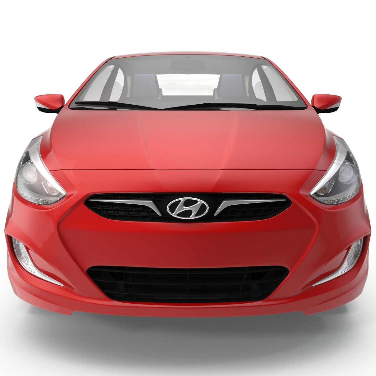 Hyundai accent 3d model