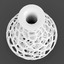 3d model perforated vase