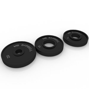 3ds max weight plates