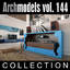 3d model of archmodels vol 144