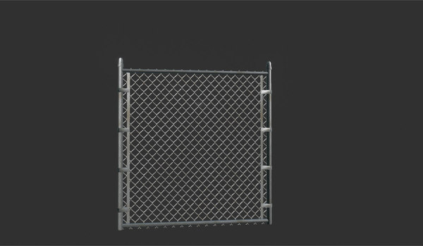 3d model wire fence