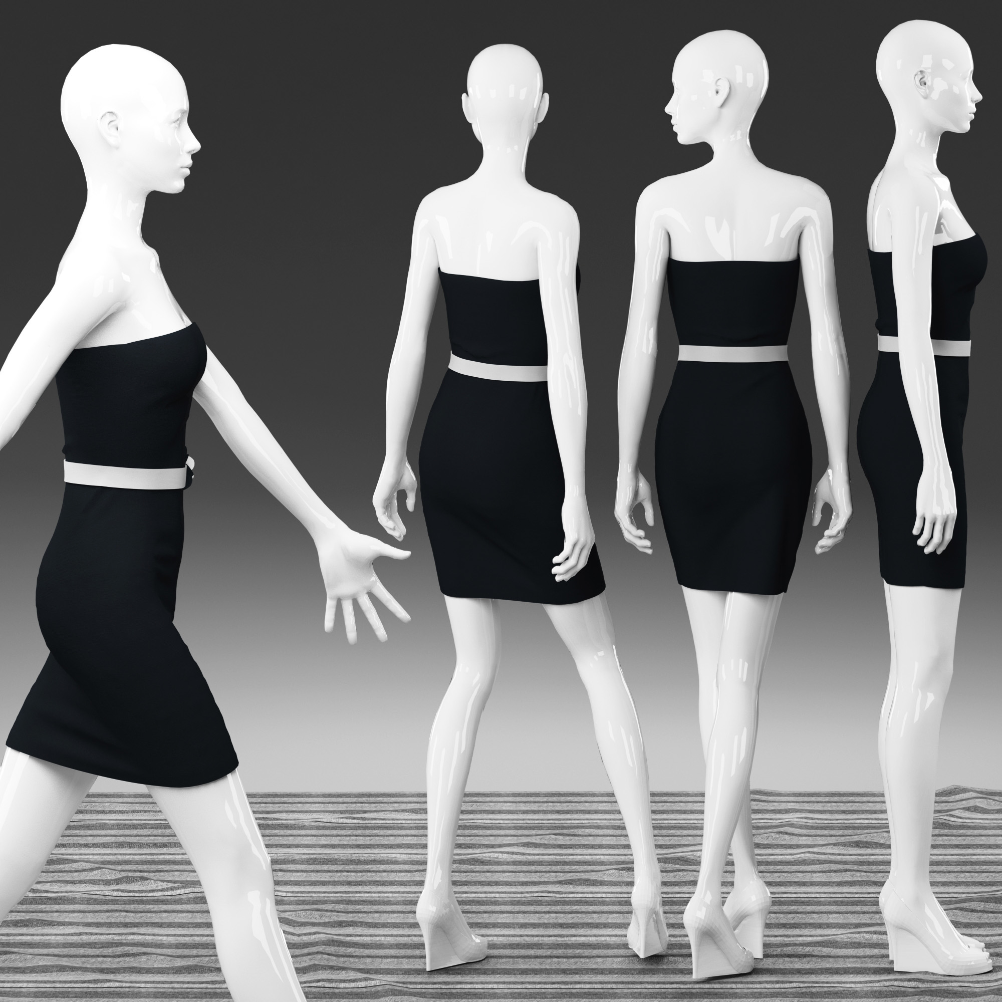 3d mannequin model