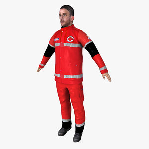 paramedic ready 3d model