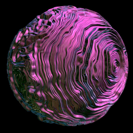 Materials Renderman metal pink fantasy