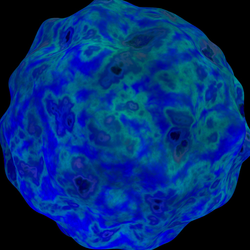 Materials Renderman water nature blue