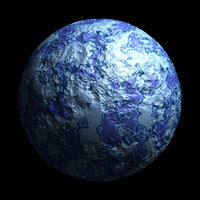 Materials Renderman marble green blue gray
