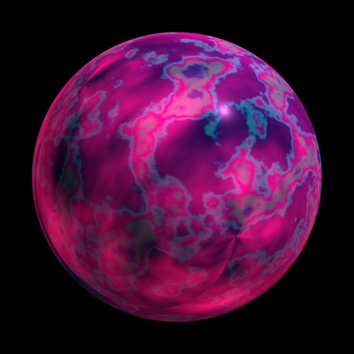 Materials Renderman marble purple pink