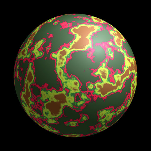 Materials Renderman marble mutli colored smooth