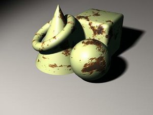 RustyPainted 5colors