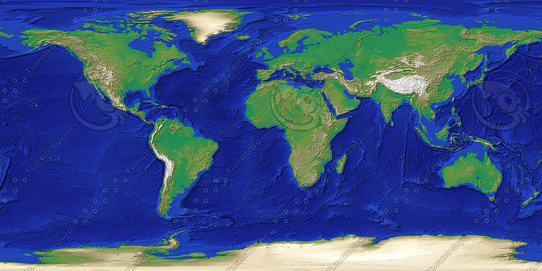 Texture Jpeg World Map Earth