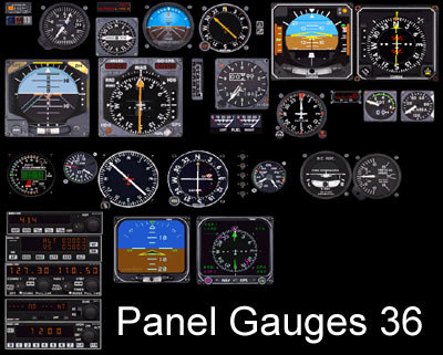 Texture GIF gauges aircraft textures